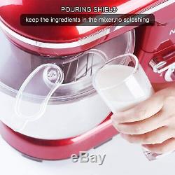 Nestling 1200W Food Stand Mixer 5L Mixing Bowl 5 Speeds Dough Hook, Whisk, Beater
