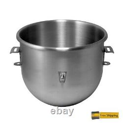 New 20 QT Stainless Steel Mixing Bowl For Hobart A200 Classic Mixer Commercial