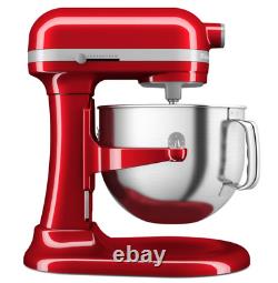 New KitchenAid 7 Quart Bowl-Lift Stand Mixer Candy Apple Red Sale