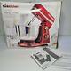 New Think Kitchen Pro Mix Stand Mixer 6 Speeds Red Withbowl 3.5l Model Xj-14409