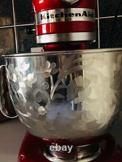 One of A Kind KitchenAid Customised Stainless Steel Mixing Bowl 4.8L