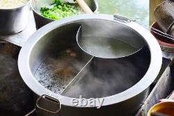 P1 Pot Noodle Glass Instant Pan Bowl Stainless Steel Soup Cooking Zebra 36 cm