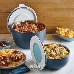 Pampered chef ON-THE-GO SERVING BOWL SET-freeship