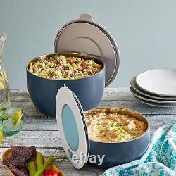 Pampered chef ON-THE-GO SERVING BOWL SET-freeship