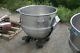 Portable Tilting Stainless Steel Large Mixing Bowl On Wheels 32 1/2 X 26 1/2
