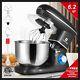 Pro Electric Food Stand Mixer 6.2qt Tilt-head 6 Speed Stainless Steel Bowl Black