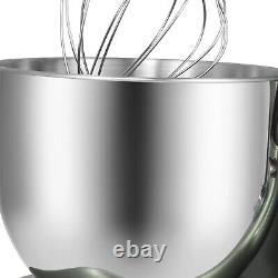 Pro Electric Food Stand Mixer 7 QT Tilt-Head 6 Speed Stainless Steel Bowl Green
