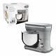 Quest Stand Mixer, 6 Speeds 5l Stainless Steel Bowl, Mixing Accessories Included