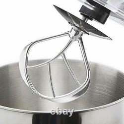 Quest Stand Mixer, 6 Speeds 5L Stainless Steel Bowl, Mixing Accessories Included
