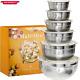 Roydx Stainless Steel Mixing Bowl Set, 19 Piece Nesting Bowls Set With 3 Grater A