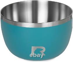 RTIC Anywhere Stainless Steel Bowl Set Of Two, Camping Bowls With Lids, good