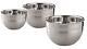 Rosle 15700 Stainless Steel 3 Piece Set For Mixing Prep Serving Bowls 1.7qt