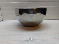 Saladmaster 3 Qt Stainless Steel Double Wall Serve Mix Store Salad Bowl