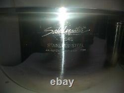 Saladmaster TP304s Surgical Stainless Nesting Mixing Bowl Set Storage Container