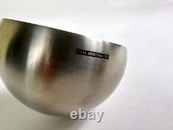 Set of 2 Carl Mertens 18/10 Stainless Steel Decorative Balance Bowls