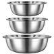 Set Of 3 Extra Large Stainless Steel Mixing Bowls Large Mixing Bowl Easy To C