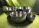 Set Of 4 Assorted Stainless Steel Mixing Bowls For Home Or Business
