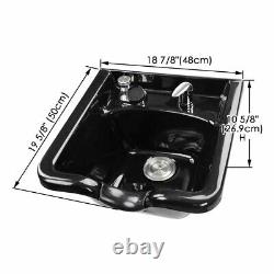 Shampoo Bowl Beauty Salon Sink Bowl Barber Shop Mounting Ability Brand New PP