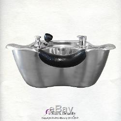 Shampoo Bowl Polished Stainless Steel Shampoo Sink For Beauty Salon TLC-1368