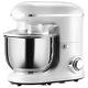 Silver Stainless Steel Tilt 600w Electric Mixer 6qt