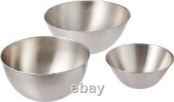 Sori Yanagi Stainless Steel Bowl Set 3 4 5 pcs Made in Japan Fast Shipping