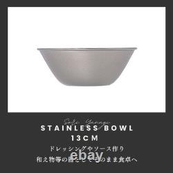 Sori Yanagi Tsubame Sanjo Stainless steel bowl set Dishwasher safe Made in Japan