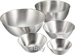 Sori Yanagi stainless bowl 5 pcs ST1157 4905689311057