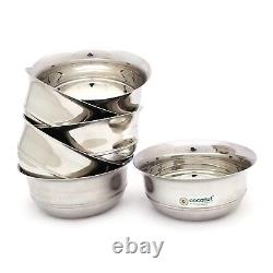 Stainless Steel Bowl / Mixing & Serving Bowl Set of 6 Pieces Bowls