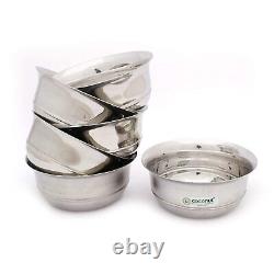 Stainless Steel Bowl / Mixing & Serving Bowl Set of 6 Pieces Bowls