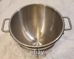 Stainless Steel Food Grade Giant Mixing Bowl for Dayton Nu-Vu Products