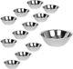 Stainless Steel Mixing Bowl 13 Qt, Metal Bowl For Cooking, Bakeware (12 Pc)