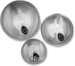 Stainless Steel Mixing Bowl Set, 3-Piece with Vacuum Seal Lids and Non-Slip Base