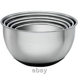 Stainless Steel Mixing Bowls Set Of 5, With Lids And 3 Kind & FREE SHIP