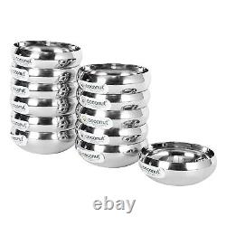 Stainless Steel Raspberry Bowl/Vati/Katori Set of 12 Capacity Each Bowl 200ML