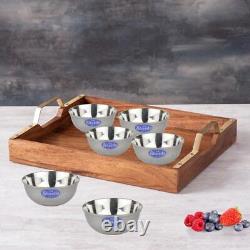 Stainless Steel Serving Bowl Set For Dinnerware Bowls Wholesale lot of 30 Piece