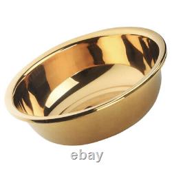 Stainless Steel Washing Basin Thickened Kitchen Bath Household Vegetable (gold)