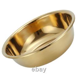 Stainless Steel Washing Basin Thickened Kitchen Bath Household Vegetable (gold)