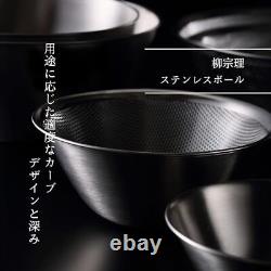 Stainless bowl 5 pcs