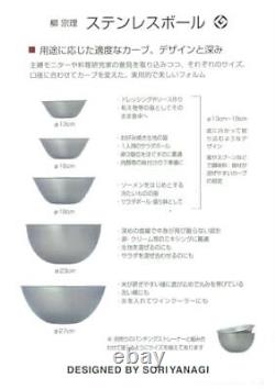 Stainless bowl 5 pcs