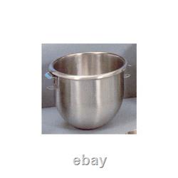 Stainless-steel 12 quart mixer bowl for the Hobart 12qt. Mixer