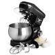 Stand Mixer, 6 Speed Electric Mixer With 5.5 Quart Stainless Steel Mixing Bowl