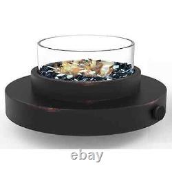 TABLE TOP PORTABLE Heater Patio Deck Gas Fireplace Fire Pit Propane Bowl Outdoor