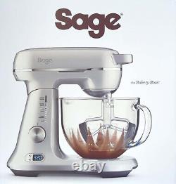 The Sage Baker Boss Stand Mixer with Bowl, Brushed Stainless Steel BEM825BAL