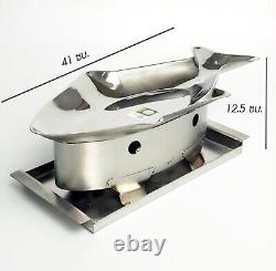 Traditional Thai Fish Platter Stainless Steel Keep Warm Food Sea Food Hot Pot