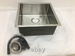 Undermount Kitchen Sink Single Bowl, High Quality, 1.2mm Thick, 440x440x200mm