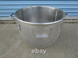 Used Stainless Steel 60 qt. Mixing Bowl for Hobart Mixers H600