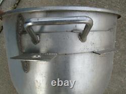 Used Stainless Steel 60 qt. Mixing Bowl for Hobart Mixers H600