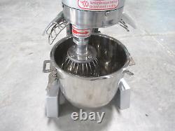 VEVOR B10B Commercial Electric Dough Mixer 10Qt Stand Machine 3 Speed 600W 1P