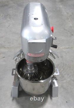 VEVOR B10B Commercial Electric Dough Mixer 15Qt Stand Machine 3 Speed 600W 1P