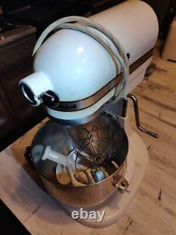 VINTAGE HOBART KITCHENAID Lift Stand Mixer Model K5-A With Attachments